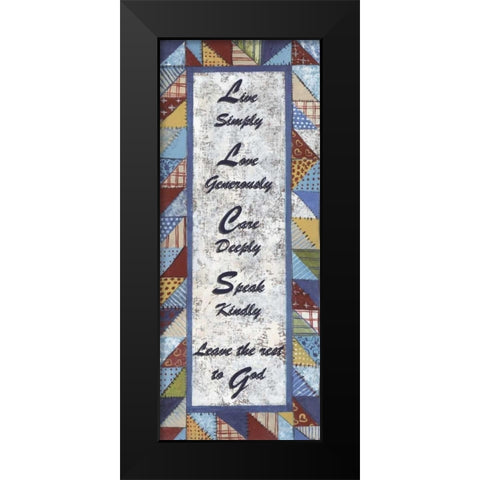 . Black Modern Wood Framed Art Print by Haynes, Smith
