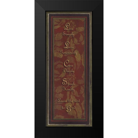 . Black Modern Wood Framed Art Print by Haynes, Smith
