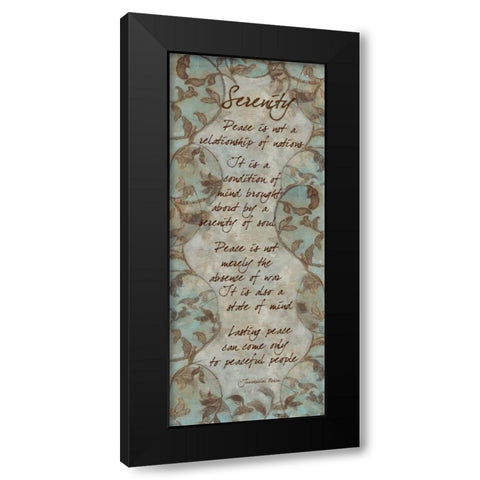 . Black Modern Wood Framed Art Print by Haynes, Smith