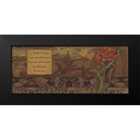 . Black Modern Wood Framed Art Print by Haynes, Smith