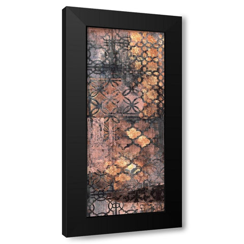 Ornate Rust 1 Black Modern Wood Framed Art Print by Haynes, Smith
