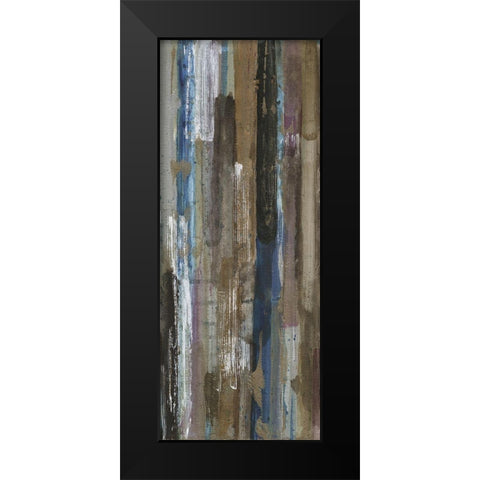 Vertere Black Modern Wood Framed Art Print by Haynes, Smith