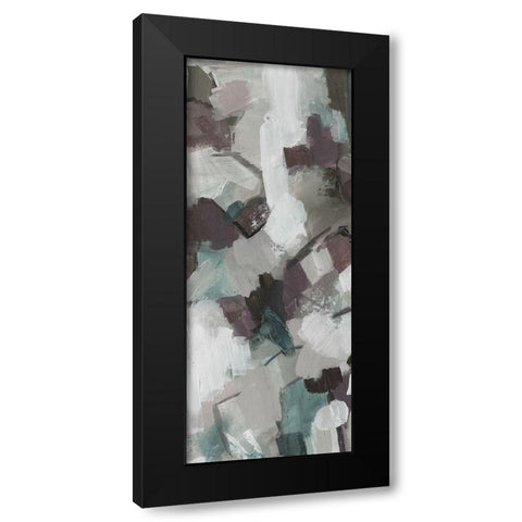 Cool Swatch F Black Modern Wood Framed Art Print with Double Matting by Haynes, Smith