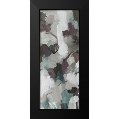 Cool Swatch F Black Modern Wood Framed Art Print by Haynes, Smith