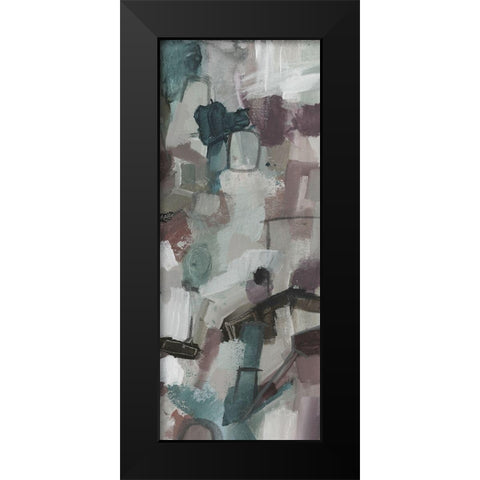 Cool Swatch H Black Modern Wood Framed Art Print by Haynes, Smith