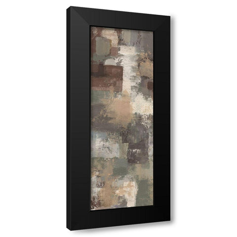 Earthy Stains 2 Black Modern Wood Framed Art Print with Double Matting by Haynes, Smith