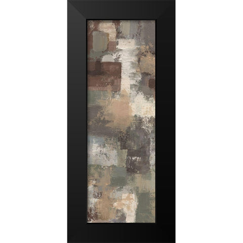 Earthy Stains 2 Black Modern Wood Framed Art Print by Haynes, Smith