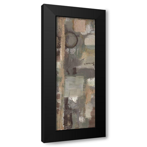 Earthy Stains 3 Black Modern Wood Framed Art Print by Haynes, Smith