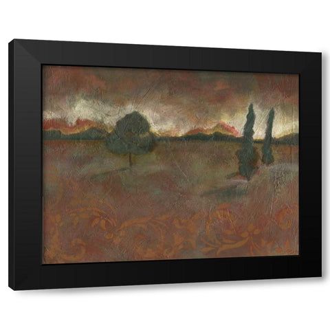 . Black Modern Wood Framed Art Print with Double Matting by Haynes, Smith