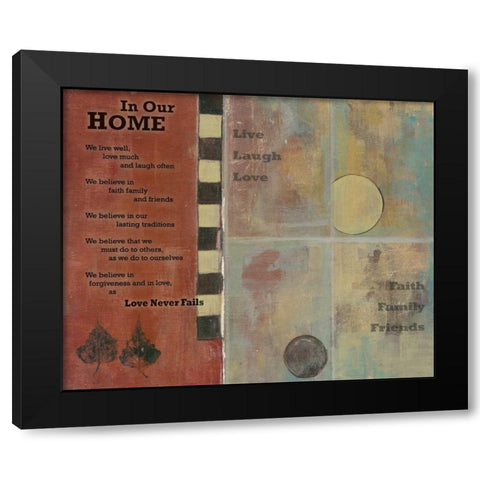 . Black Modern Wood Framed Art Print by Haynes, Smith