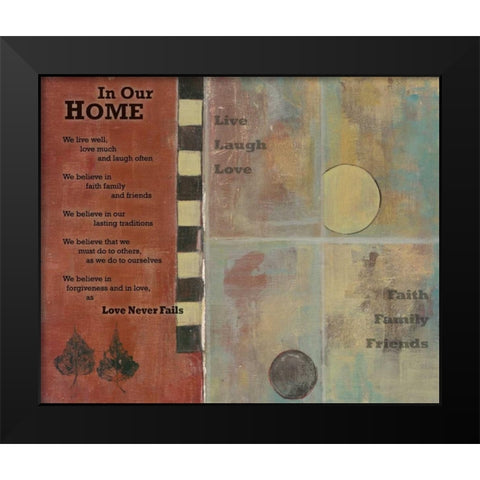 . Black Modern Wood Framed Art Print by Haynes, Smith
