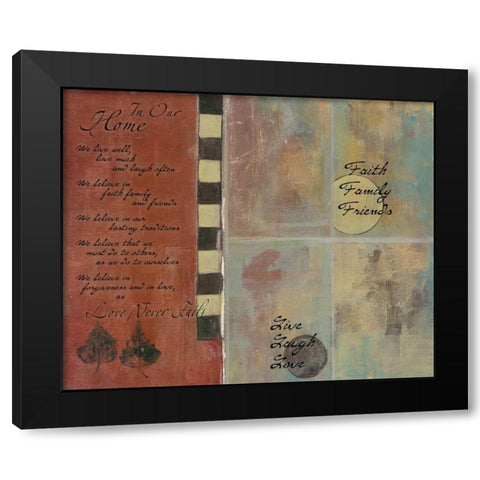 . Black Modern Wood Framed Art Print with Double Matting by Haynes, Smith