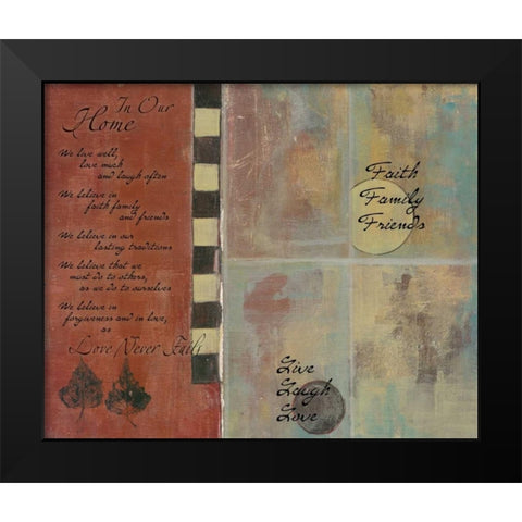. Black Modern Wood Framed Art Print by Haynes, Smith