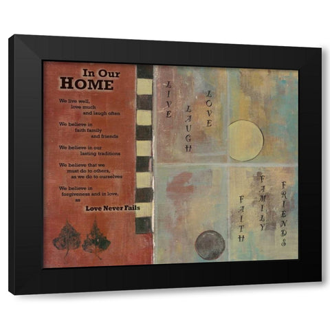 . Black Modern Wood Framed Art Print by Haynes, Smith