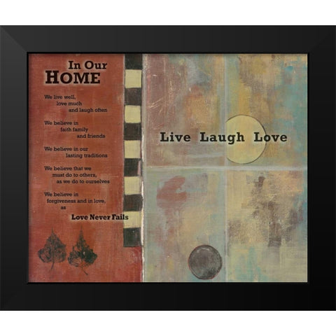 . Black Modern Wood Framed Art Print by Haynes, Smith