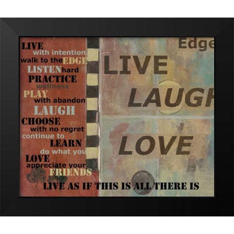 . Black Modern Wood Framed Art Print by Haynes, Smith