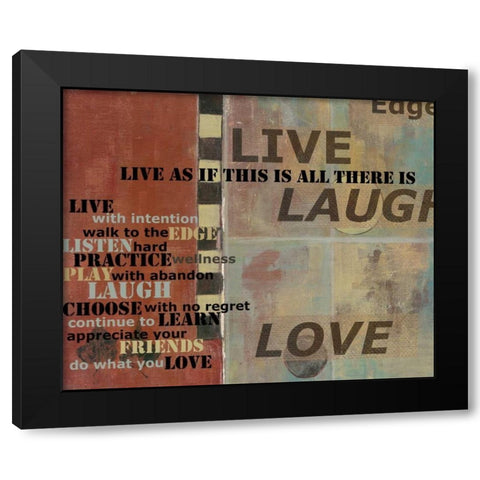 . Black Modern Wood Framed Art Print by Haynes, Smith