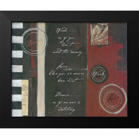 . Black Modern Wood Framed Art Print by Haynes, Smith