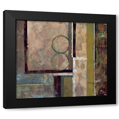 . Black Modern Wood Framed Art Print with Double Matting by Haynes, Smith