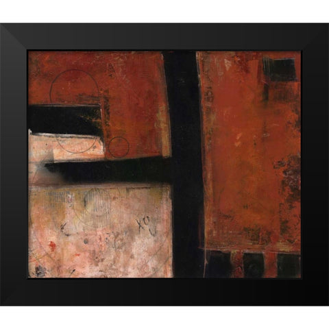 . Black Modern Wood Framed Art Print by Haynes, Smith
