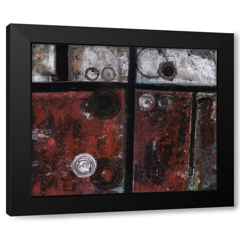 . Black Modern Wood Framed Art Print with Double Matting by Haynes, Smith