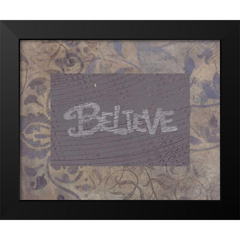 . Black Modern Wood Framed Art Print by Haynes, Smith