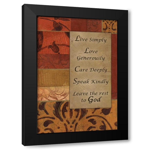 . Black Modern Wood Framed Art Print by Haynes, Smith