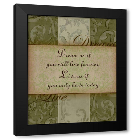 . Black Modern Wood Framed Art Print with Double Matting by Haynes, Smith