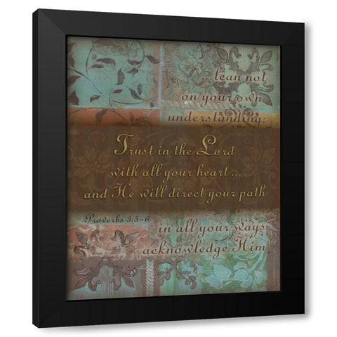 . Black Modern Wood Framed Art Print with Double Matting by Haynes, Smith