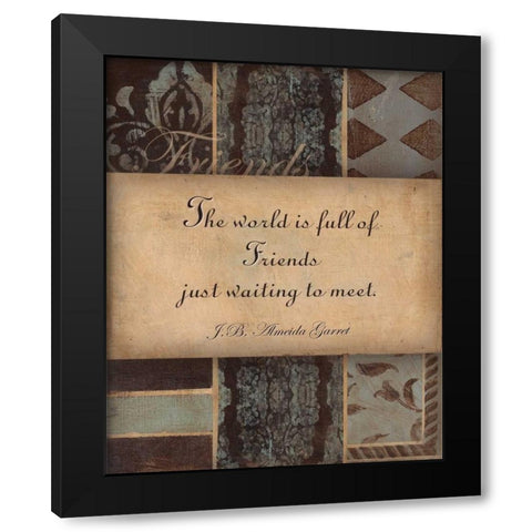 . Black Modern Wood Framed Art Print by Haynes, Smith