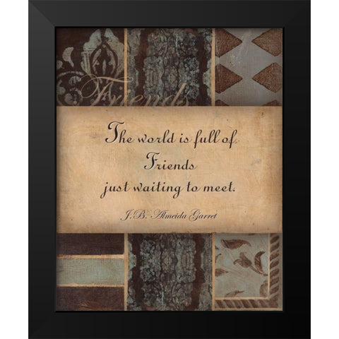. Black Modern Wood Framed Art Print by Haynes, Smith