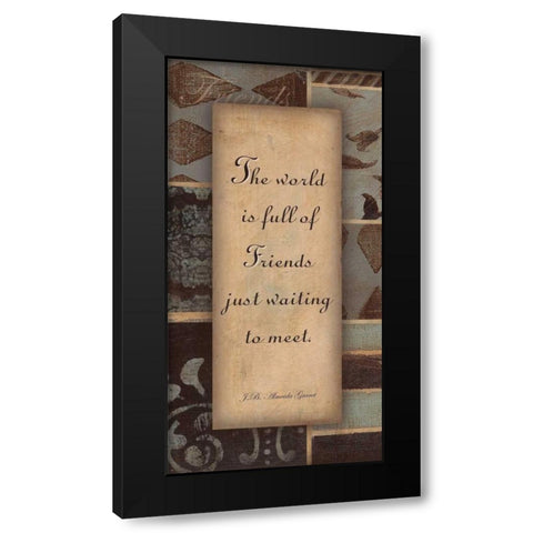 . Black Modern Wood Framed Art Print by Haynes, Smith