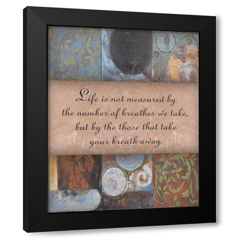 . Black Modern Wood Framed Art Print with Double Matting by Haynes, Smith