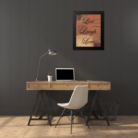 . Black Modern Wood Framed Art Print by Haynes, Smith