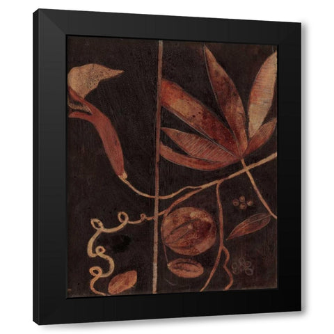 . Black Modern Wood Framed Art Print with Double Matting by Haynes, Smith