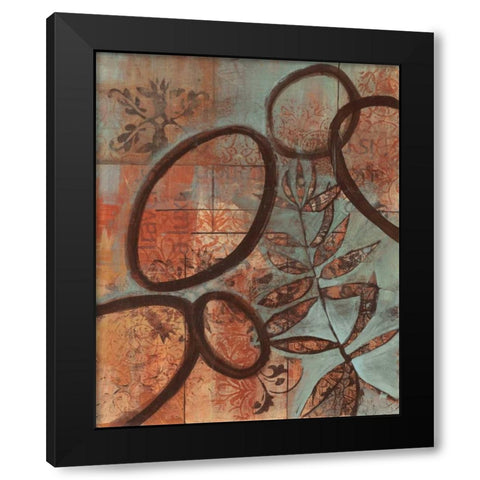 . Black Modern Wood Framed Art Print with Double Matting by Haynes, Smith