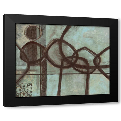 . Black Modern Wood Framed Art Print with Double Matting by Haynes, Smith