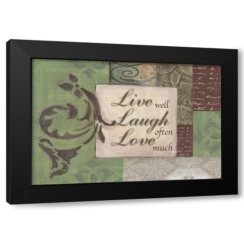 . Black Modern Wood Framed Art Print by Haynes, Smith