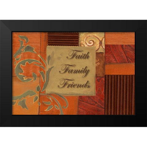 . Black Modern Wood Framed Art Print by Haynes, Smith