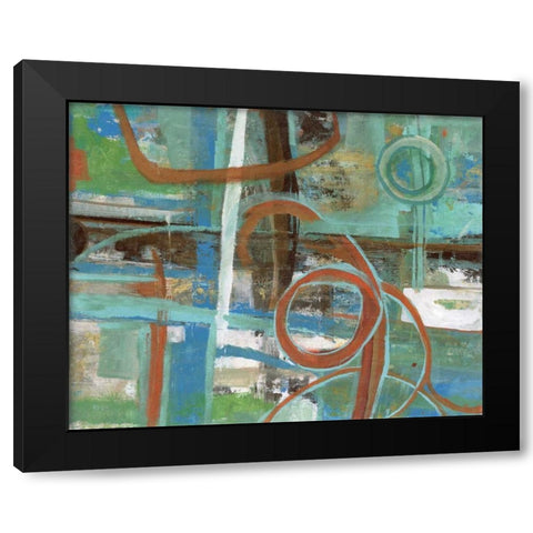. Black Modern Wood Framed Art Print with Double Matting by Haynes, Smith
