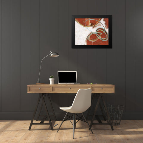 . Black Modern Wood Framed Art Print by Haynes, Smith