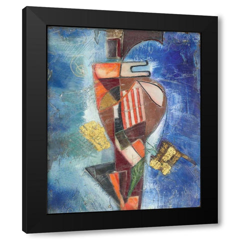 . Black Modern Wood Framed Art Print with Double Matting by Haynes, Smith