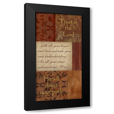 . Black Modern Wood Framed Art Print with Double Matting by Haynes, Smith
