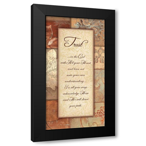 . Black Modern Wood Framed Art Print with Double Matting by Haynes, Smith