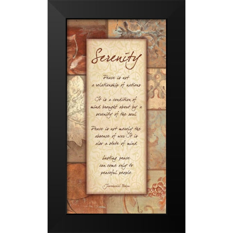 . Black Modern Wood Framed Art Print by Haynes, Smith