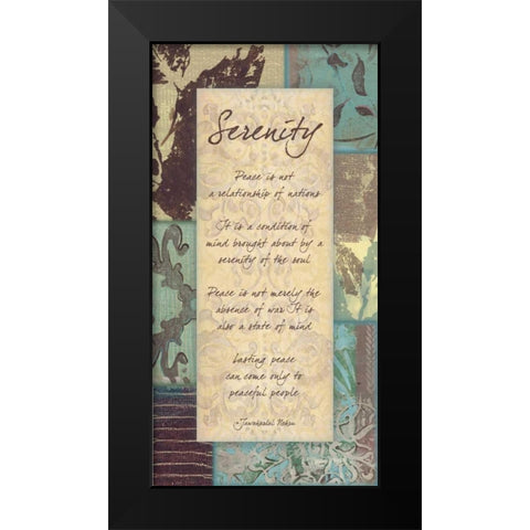 . Black Modern Wood Framed Art Print by Haynes, Smith