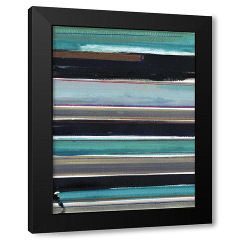 Ruled and Conquered 1 Black Modern Wood Framed Art Print with Double Matting by Haynes, Smith