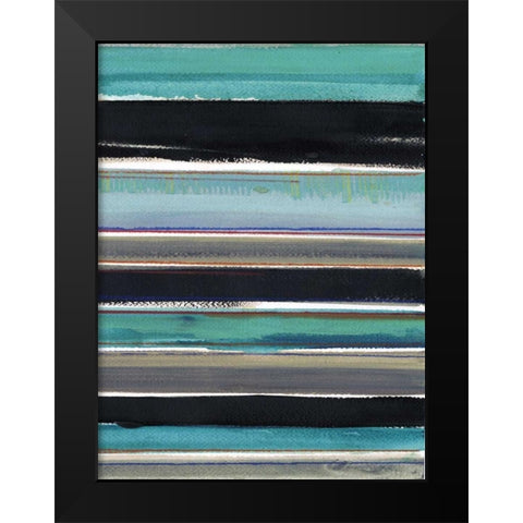 Ruled and Conquered 2 Black Modern Wood Framed Art Print by Haynes, Smith