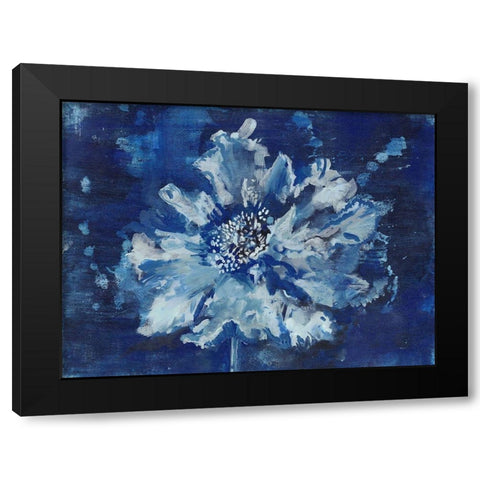 Ocean Blast 1 Black Modern Wood Framed Art Print with Double Matting by Haynes, Smith