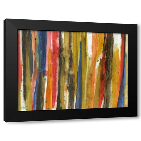 DUMBO Apartment Black Modern Wood Framed Art Print with Double Matting by Haynes, Smith